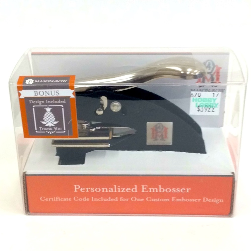 NWT Personalized Embosser